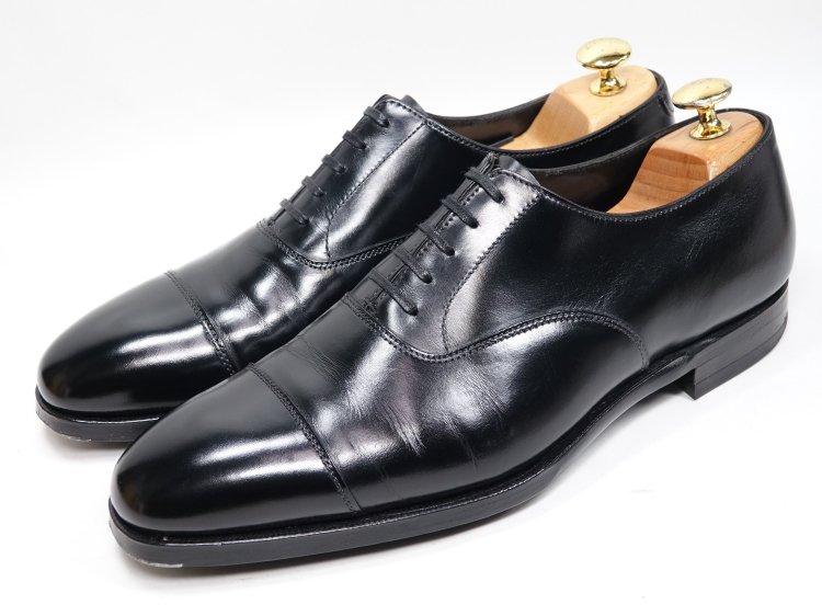 974 / 0323 美品 クロケット＆ジョーンズ ハンドグレード オードリー AUDLEY 6.5E ブラック - SHOESAHOLIC  シューホリック 公式 | 高級中古靴専門の通販と買取ストア