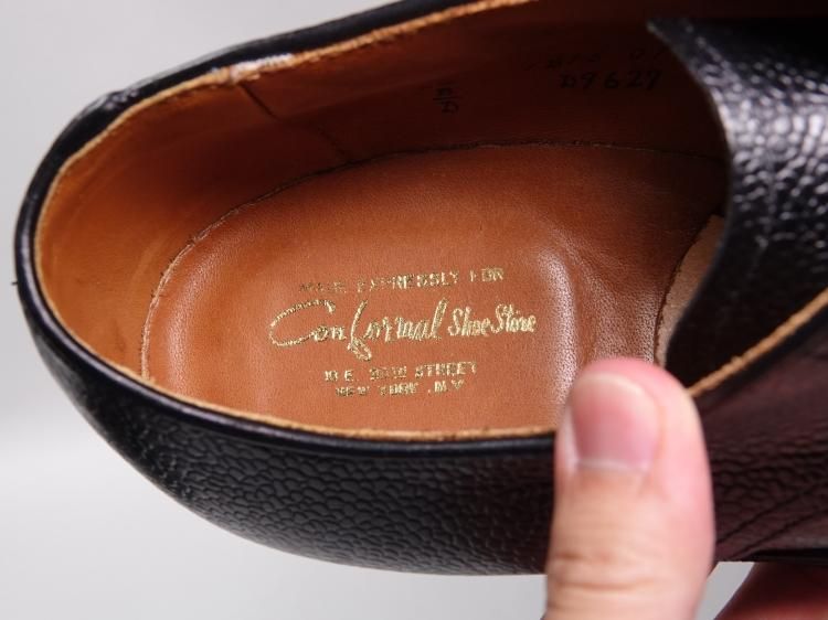 オールデン　8 1/2 グレインレザー ALDEN/オールデン】グレインレザーロングウイングチップシューズ