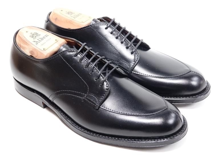 「8/14まで限定10%OFF」ALDEN オールデン　Vチップ　カーフ 187 / 0422 試着程度 オールデン カーフ Vチップ 7D ＃A1614L