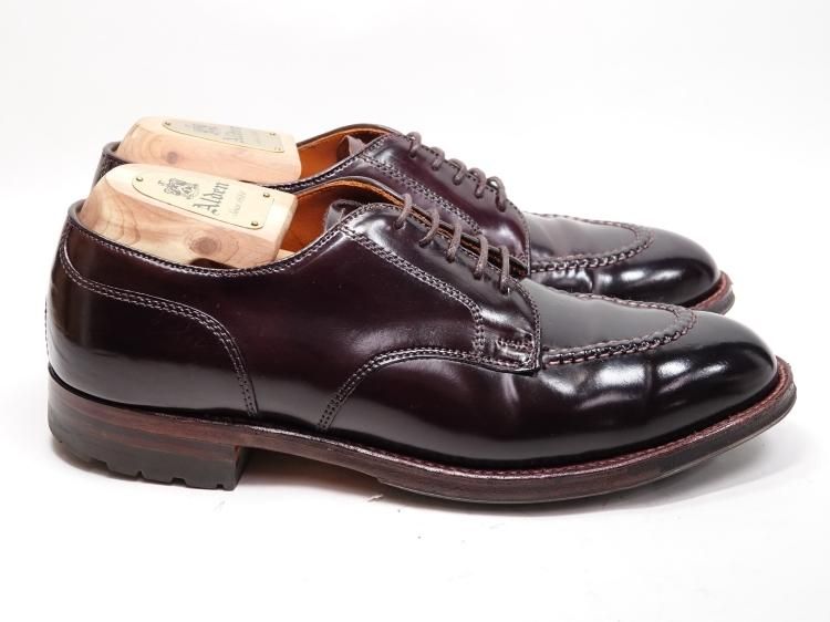 332 / 0510 極上 オールデン コードバン モックトゥ 7D ＃D7609C