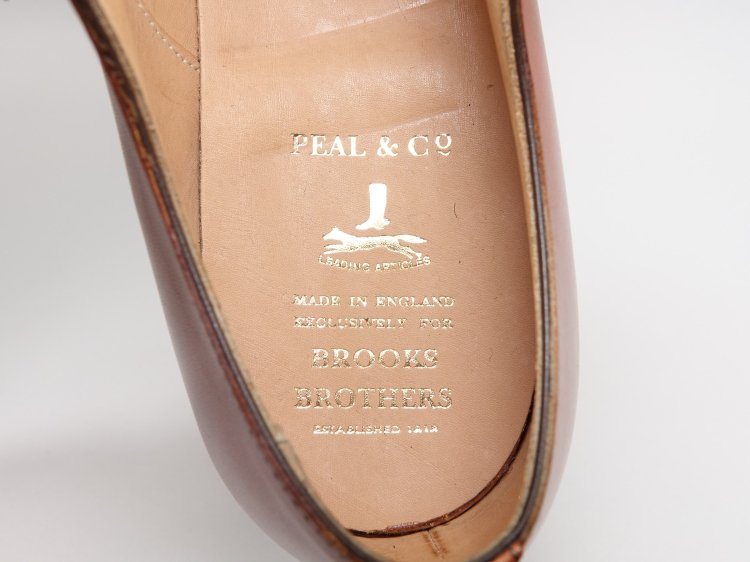 靴/シューズクロケット&ジョーンズ(peal&co)ブルックスブラザーズ別注のレア商品