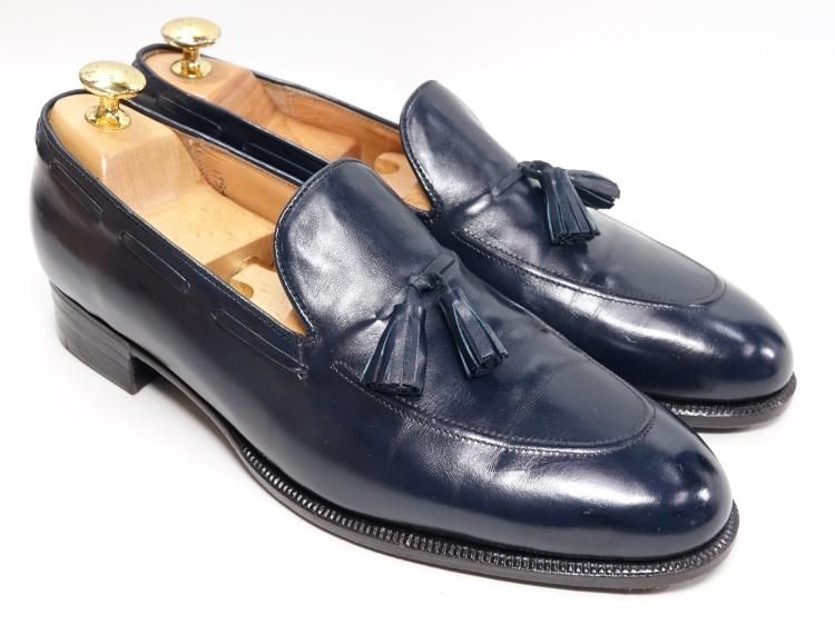 ネイビーミュージアムカーフですJohn Lobb バッキンガム 6 1/2 ネイビー