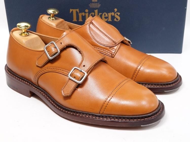 ファッショントリッカーズ Tricker's ダブルモンク 8E