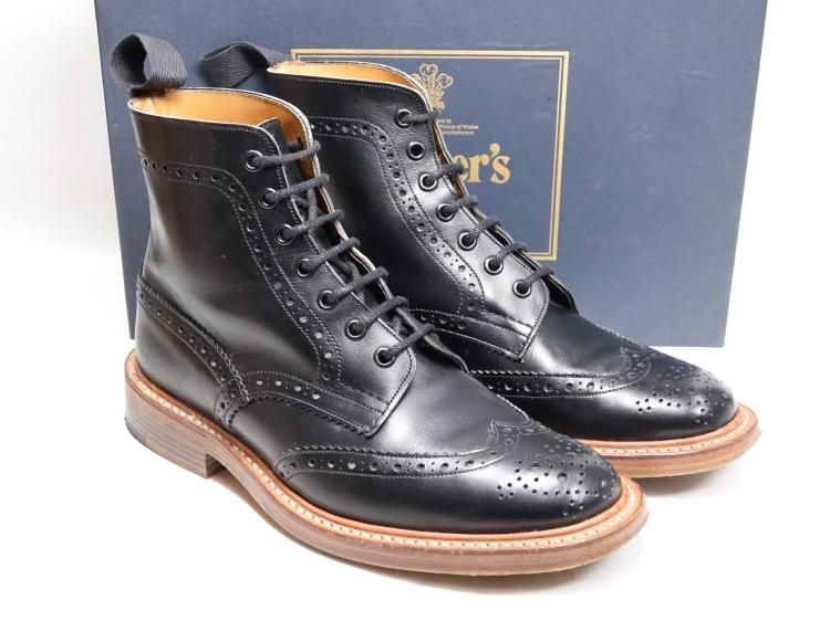 Tricker´s uチップブーツ uk6.5-