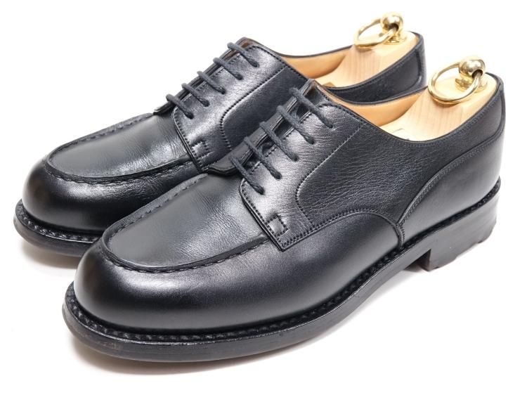 J.M. Weston ゴルフ ロシアンカーフ ブラック 8.5 564 / 0622 極上 JMウエストン ゴルフ ブラック ロシアンカーフ 4.5D