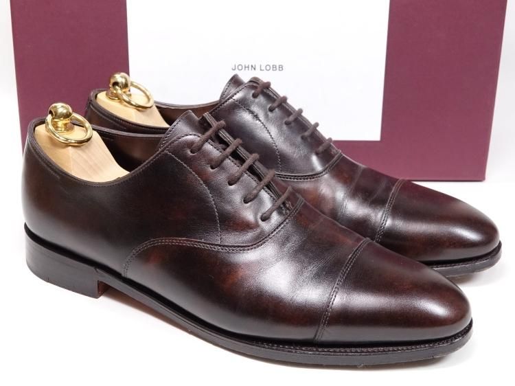 未使用 JOHN LOBB シティ2 City II 8E ミュージアムカーフ | www