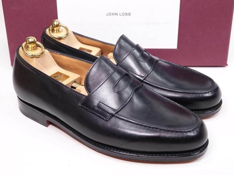 JOHN LOBB LOPEZ ジョン・ロブ ロペス 6E ブラック黒 カーフ - ドレス