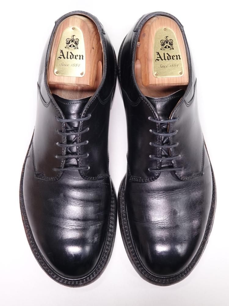 alden 5551プレーントゥ サドル alden 5551プレーントゥ サドル