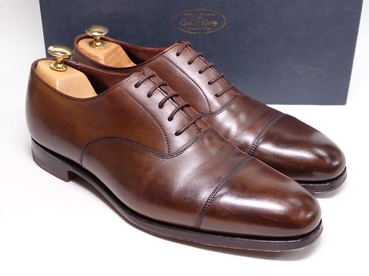 030 / 0918 極上 クロケット＆ジョーンズ ハンドグレード オードリー AUDLEY ダークブラウン カーフ 7.5E -  SHOESAHOLIC シューホリック 公式 | 高級中古靴専門の通販と買取ストア