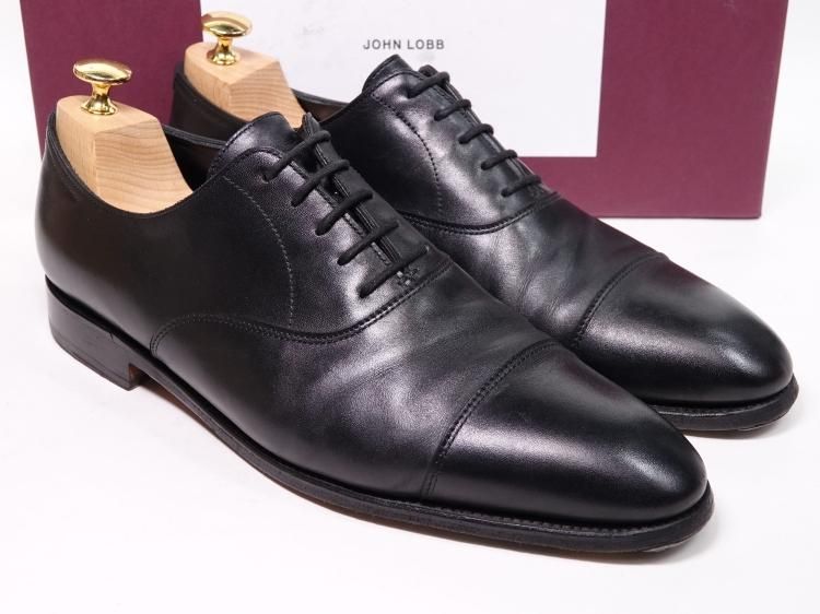 JOHN LOBB  シティ2 ブラックカーフモデルCITYⅡシティ2