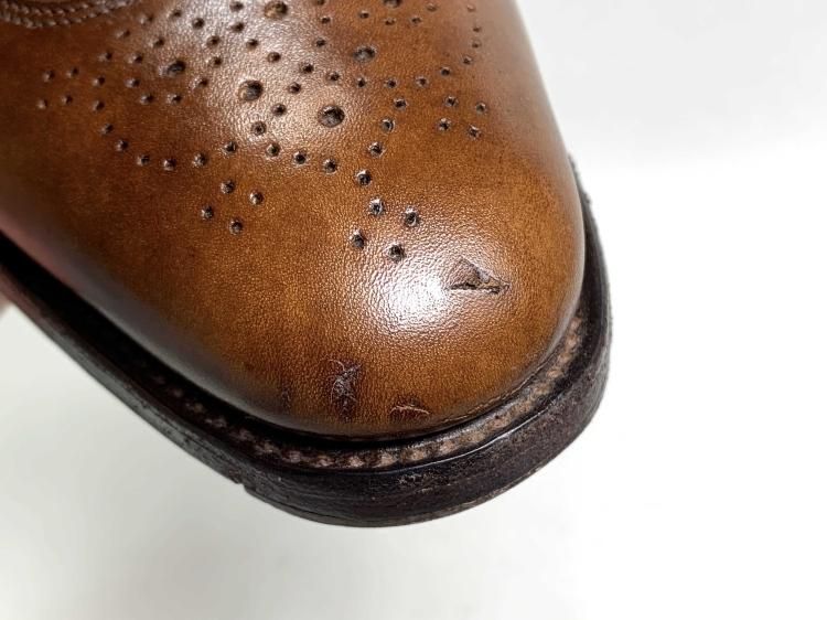 174 / 1006 極上 ジョンロブ HEATH ブラウン ミュージアムカーフ？ 5.5