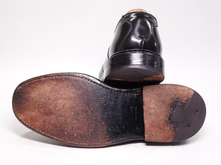 【海外限定】オールデン　7505 コードバン　Uチップ　US9E ブラック 海外限定】オールデン 7505 コードバン Uチップ US9E ブラック