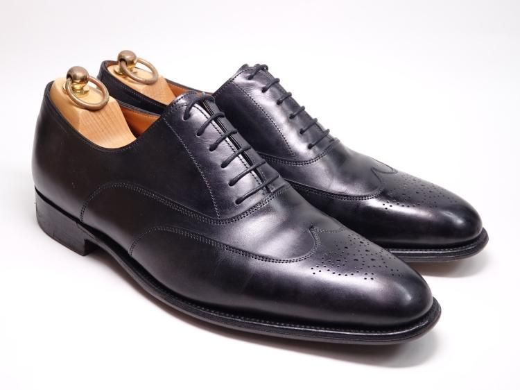 2024最新作】 美品 イギリス製 HERMES エルメス×JOHN LOBB ジョンロブ 