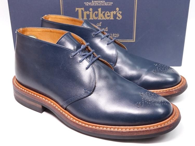 超美品 チャーチ ルームシューズ 85 トリッカーズ 8.5 Church'sパラブーツシャンボードUK6