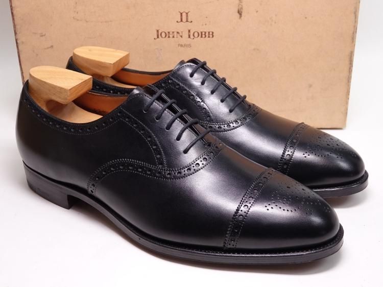 超格安価格超格安価格JOHN LOBB DARBY 6E 8695ラスト 黒 茶箱時代