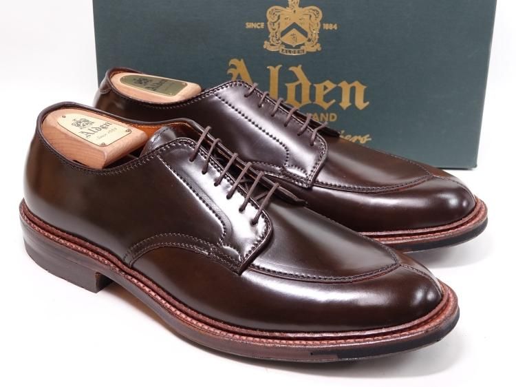 極上】Alden Cigar Cordovan NST オールデン 9.5D - ドレス/ビジネス