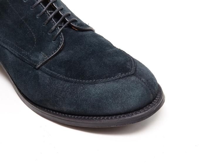 363 / 1124 極上 オールデン Vチップ ネイビー スエード 8.5D ＃N7601