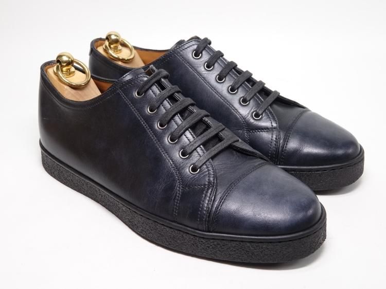 独創的 新品！ジョンロブ Dark John Dark Blue Lobb 新品！ジョンロブ 