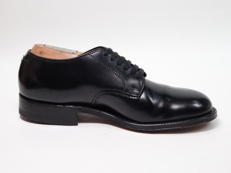 オールデン　ブルックスブラザーズ別注　コードバン　ブラック　プレーントゥ ALDEN × BROOKS BROTHERS コラボシューズ入荷いたしました