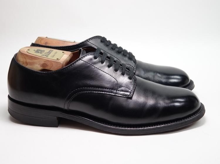 オールデン Alden 53711 6D 602 / 1226 極上 オールデン プレーントゥ ブラック カーフ 6D