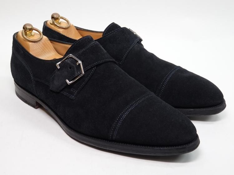 664 / 1227 美品 ジョンロブ ブレントウッド BRENTWOOD ミッドナイト