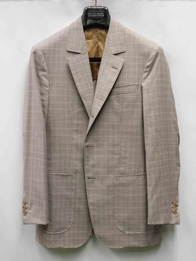 Kenjiro suzuki ウールカシミヤジャケット 健二郎鈴木 ウールカシミヤジャケット KENJIRO SUZUKI
