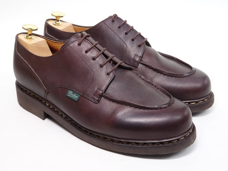 600 / 0113 美品 パラブーツ シャンボード CHAMBORD ダークブラウン LISレザー 8.5 - SHOESAHOLIC  シューホリック 公式 | 高級中古靴専門の通販と買取ストア