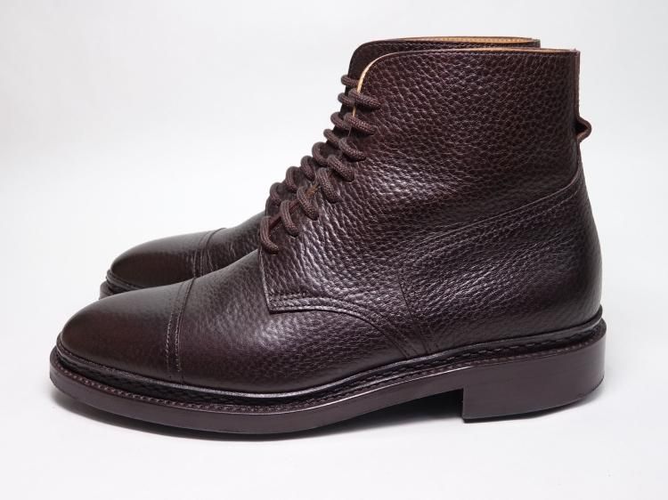 ※未使用品　JOHN LOBB SKYE ダークブラウン8.5E 838 / 0129 使用数回 ジョンロブ SKYE ダークブラウン パイソン？ 6E