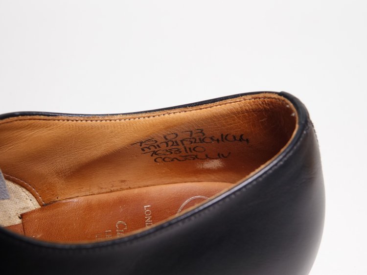 794 / 0131 極上 旧チャーチ コンサル CONSUL ブラック カーフ 7.5D ＃73 - SHOESAHOLIC シューホリック 公式  | 高級中古靴専門の通販と買取ストア