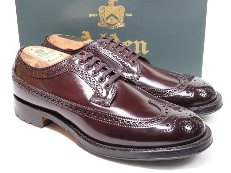 レア超美品 ALDENモックトゥダービー8.5D コードヴァン26.5 レア超美品 ALDENモックトゥダービー8.5D コードヴァン26.5 - メルカリ