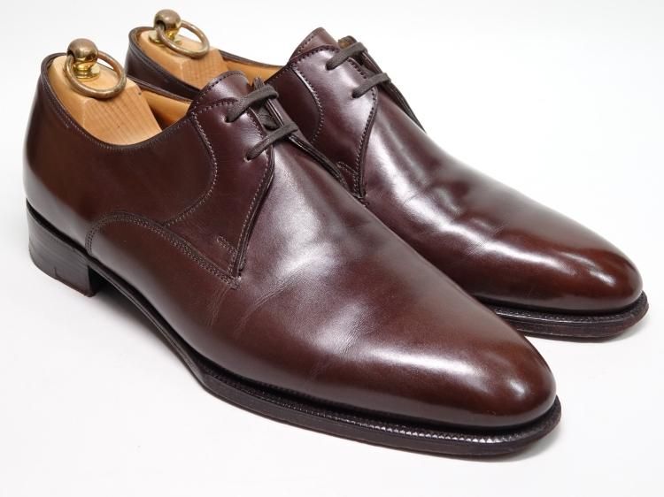 858 / 0211 美品 ジョンロブ MARSTON ダークブラウン カーフ 7.5 858 / 0211 美品 ジョンロブ MARSTON ダークブラウン カーフ 7.5
