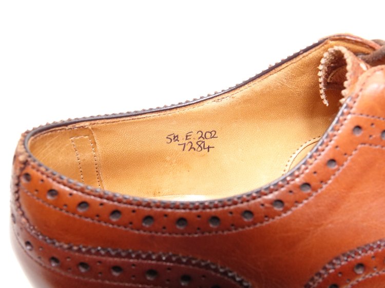 994 / 0301 極上 ロイドフットウェア （エドワードグリーン製） フルブローグ ブラウン カーフ 5.5E ＃202 -  SHOESAHOLIC シューホリック 公式 | 高級中古靴専門の通販と買取ストア