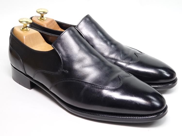 976 / 0307 極上 ジョンロブ ワーウィック ローファー WARWICK LOAFER ブラック カーフ 7.5E ＃7000 -  SHOESAHOLIC シューホリック 公式 | 高級中古靴専門の通販と買取ストア