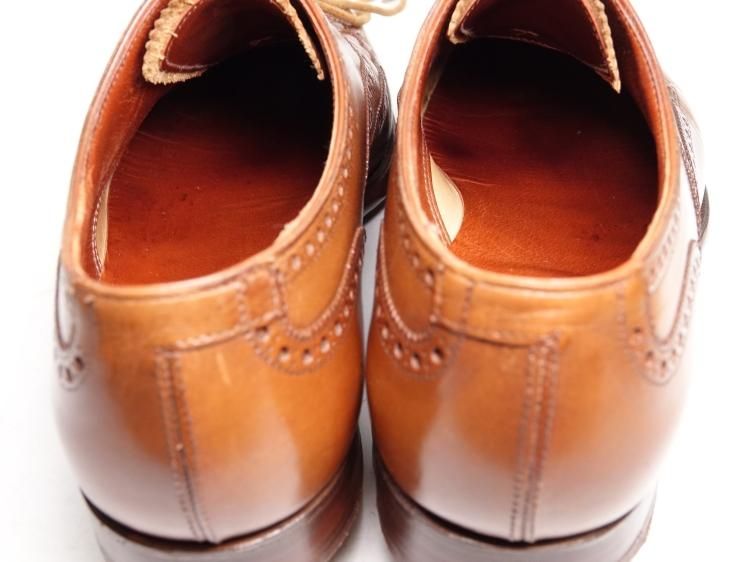 【美品】クロケット&ジョーンズ ハンドグレード フルブローグ クリフォードUK8 Crockett&Jones（クロケットアンドジョーンズ）【HAND GRADE