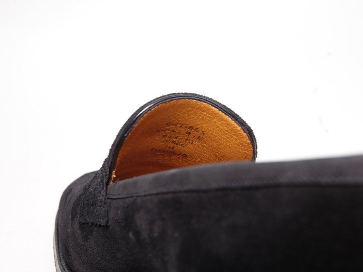 201 / 0404 極上 ガジアーノ＆ガーリング アンティーブス ANTIBES ブラック スエード 9E ＃KN14 - SHOESAHOLIC  シューホリック 公式 | 高級中古靴専門の通販と買取ストア