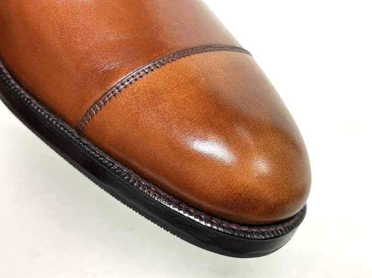 CARMINA 9.5(28.0㎝)ストレートチップ ダークブラウン villa-cesare.com