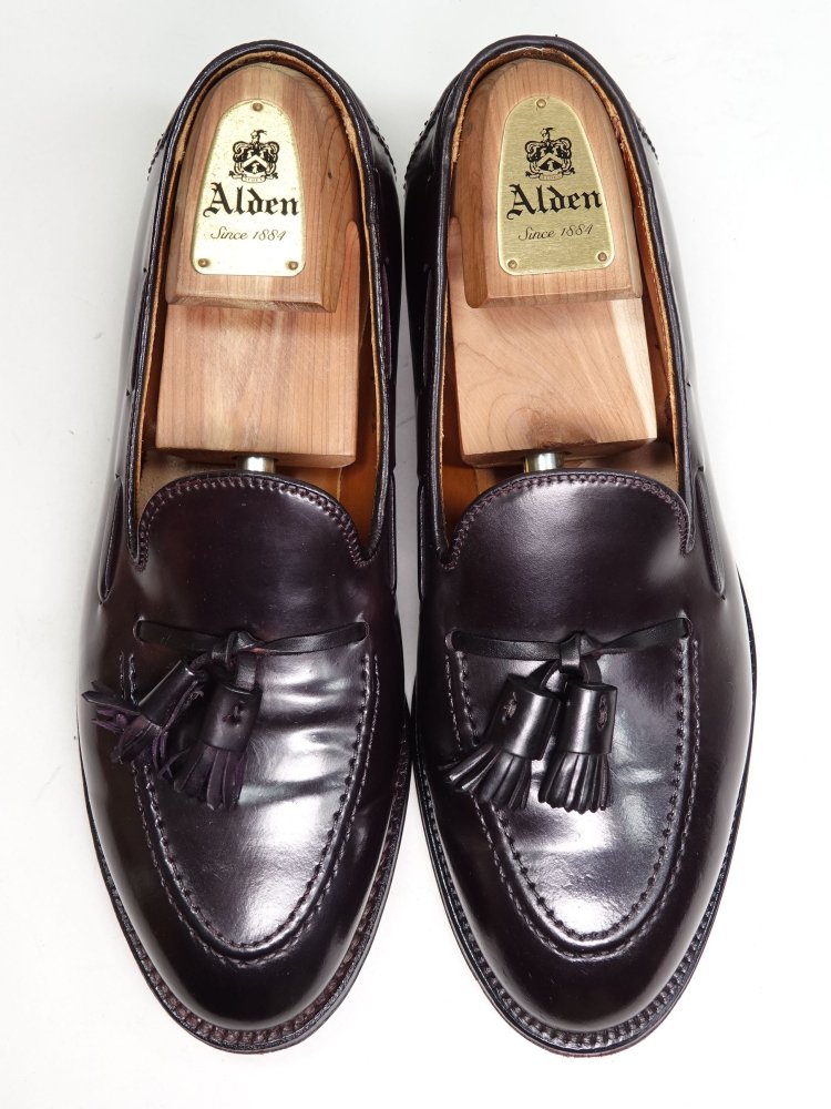 ALDEN × Brooks Brothers タッセルモカシン - tracemed.com.br