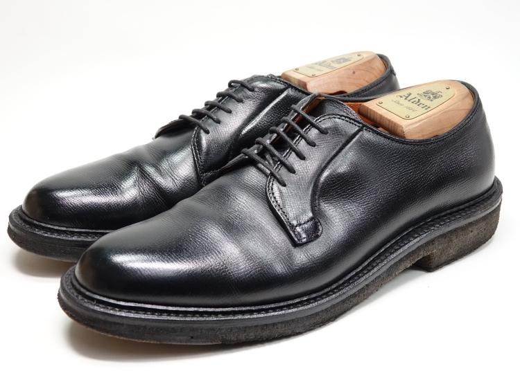 ALDEN オールデン プレーン 8D 306 / 0517 極上 オールデン プレーントゥ ブラック アルパインカーフ