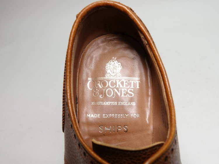 SHIPS別注 CROCKETT & JONES コンビシューズ-