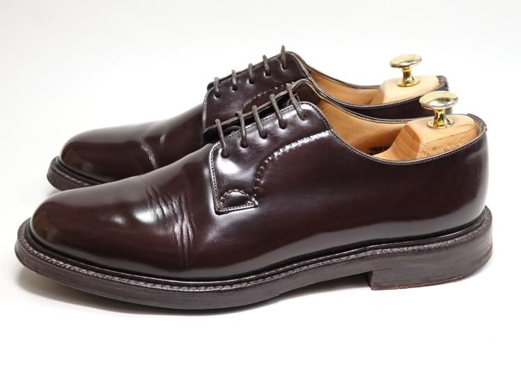 Church's SHANNON ブラウンポリッシュドバインダーカーフ7.5