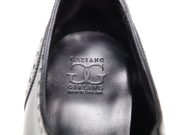 796 / 0815 使用数回 ガジアーノ&ガーリング セントジェームス ST JAMES ブラック カーフ 9E #DG70 -  SHOESAHOLIC シューホリック 公式 | 高級中古靴専門の通販と買取ストア