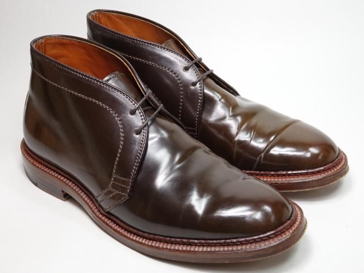 新品 Alden オールデン シガーコードバン ウイングチップ 9.5E - 靴