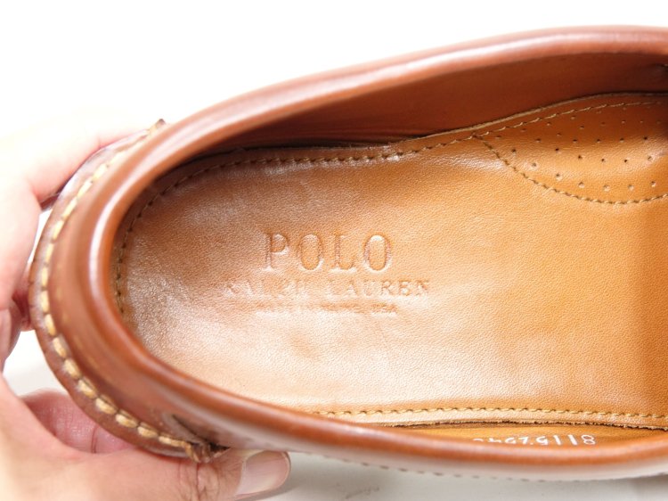 882 / 0826 極上 POLO ラルフローレン ローファー ウイスキー？ コードバン 9.5E - SHOESAHOLIC シューホリック 公式  | 高級中古靴専門の通販と買取ストア