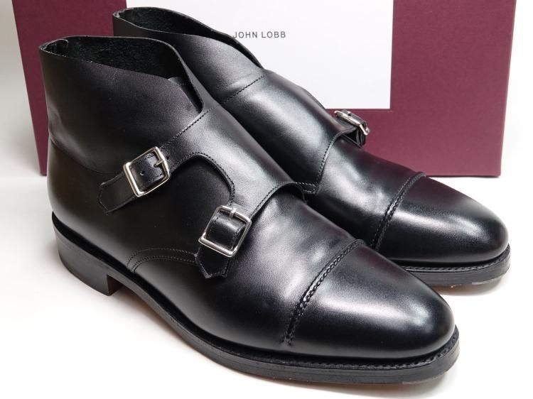 JOHNLOBB WILLIAM 9.5Dブラックカーフ