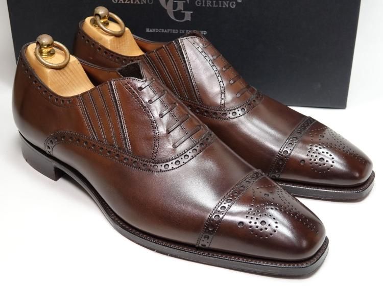 GAZIANO GIRLING ダークブラウン 靴