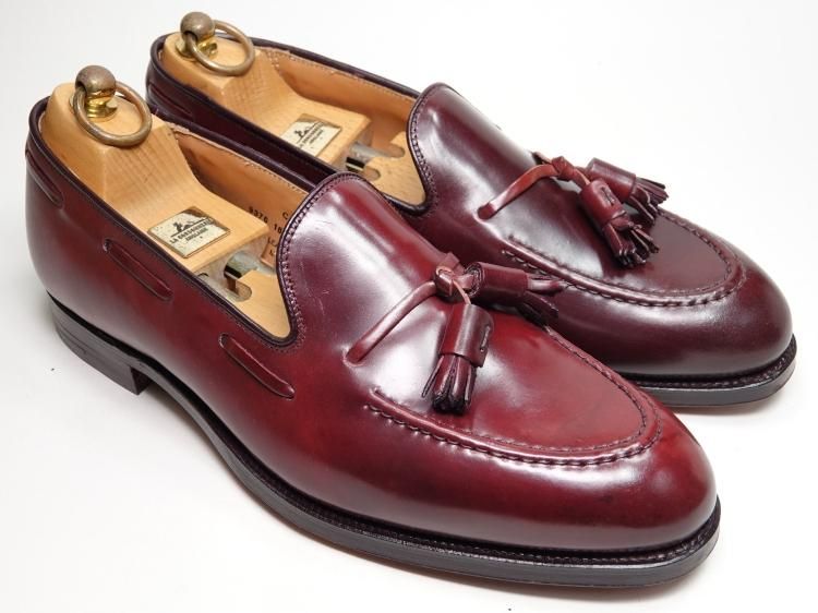 ※着用4回極美品＆コードバン　クロケットジョーンズ　CAVENDISHI2 5E 着用4回極美品＆コードバン クロケットジョーンズ CAVENDISHI2 5E