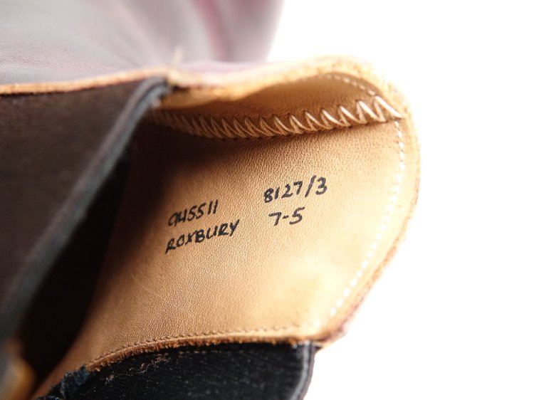 982 / 0926 使用数回 トリッカーズ サイドゴアブーツ バーガンディー ミュージアムカーフ 7-5 - SHOESAHOLIC シューホリック  公式 | 高級中古靴専門の通販と買取ストア