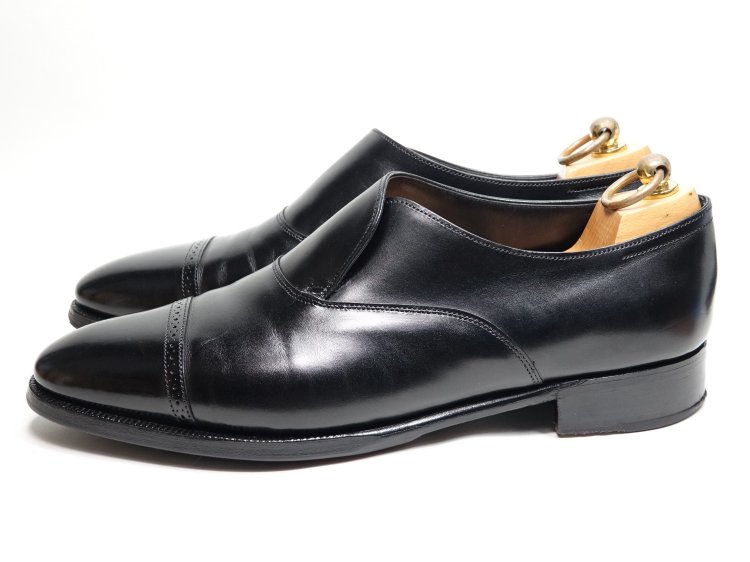 031 / 0927 美品 ジョンロブ フィリップ2ローファー PHILIP2 LOAFER ブラック カーフ 8E ＃7000 -  SHOESAHOLIC シューホリック 公式 | 高級中古靴専門の通販と買取ストア