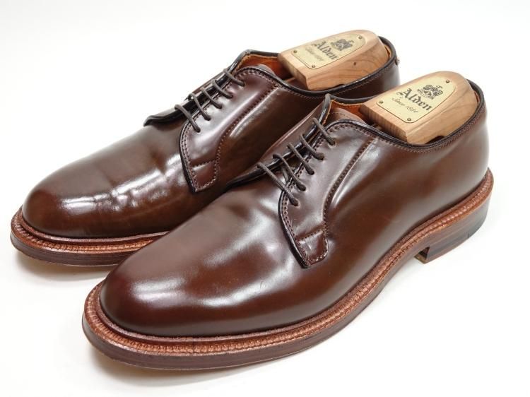 185 / 1025 レア!! 使用数回 オールデン プレーントゥ シガー コード