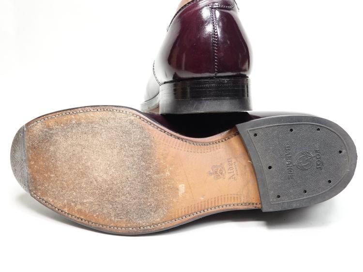 Alden × ANATOMICA 1124 ブラックコードバン 7D